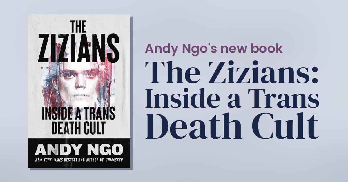 غلاف كتاب Andy Ngo The Zizians: Inside a Trans Death Cult