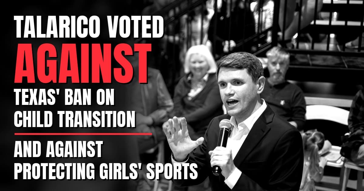 Talarico Voted Against Texas' Ban on Child Transition