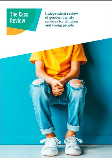 Cover of The Cass Review: Independent review of gender identity services for children and young people